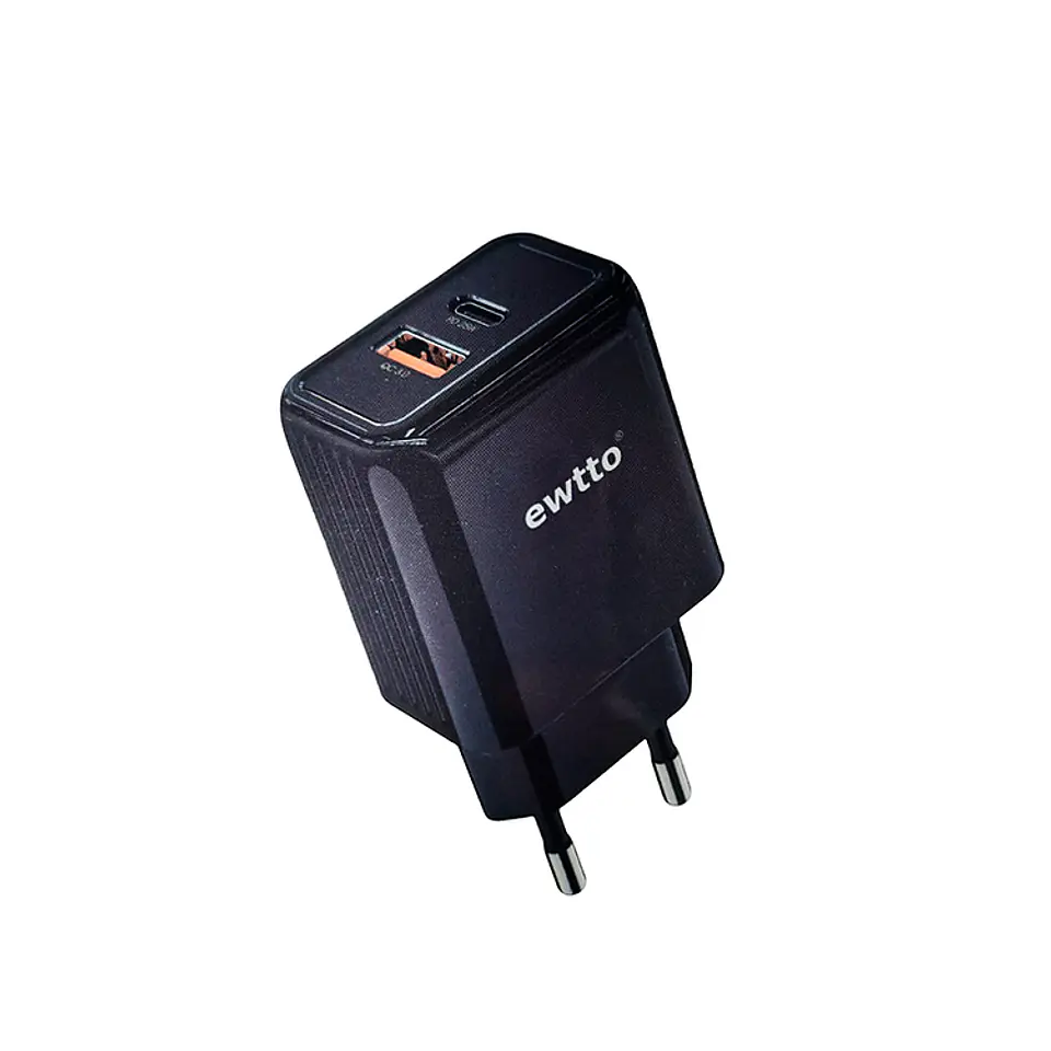 Cargador Tipo C Carga Rápida 25W Auto ID Ewtto ETE6880C 1