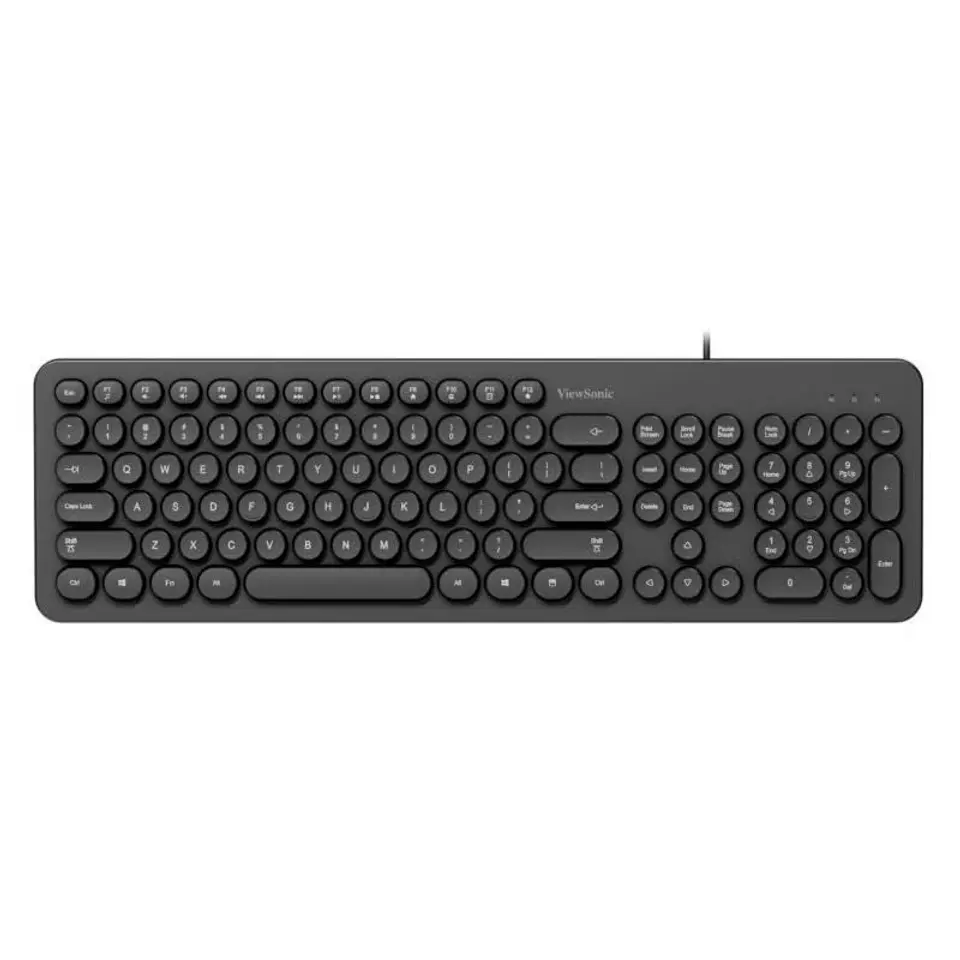 Teclado con Cable USB Teclas Redondas ViewSonic KU334 1
