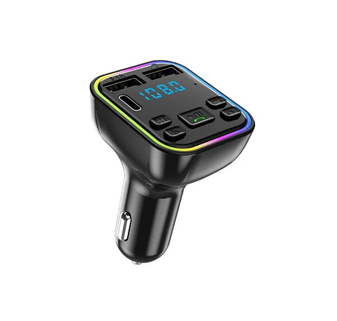 Transmisor FM con Bluetooth y Carga Rápida 12 y 24V Treqa MP31