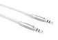 Cable Auxiliar 1X1 3.5mm 1 Mts Cofolk LSY02 - Miniatura 1