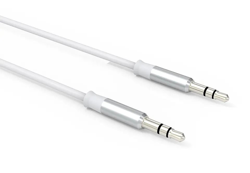 Cable Auxiliar 1X1 3.5mm 1 Mts Cofolk LSY02 1