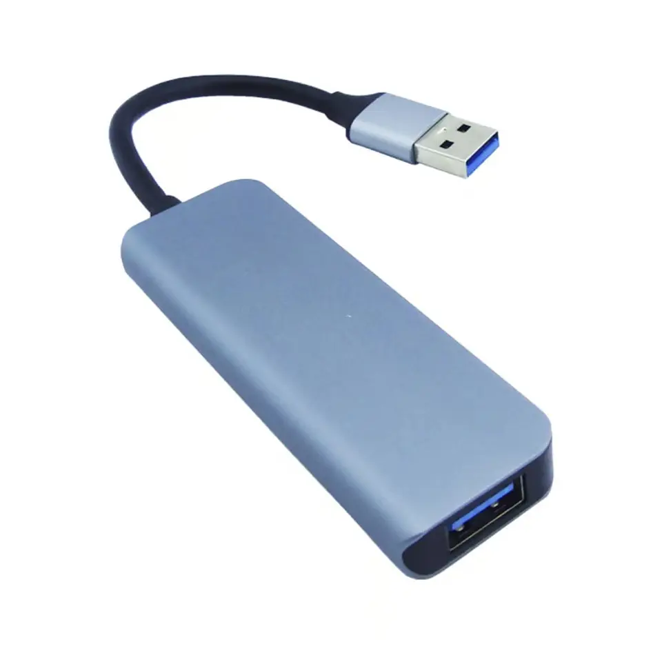 HUB 4 USB 3 Puertos 3.0 + PD Tipo C 2