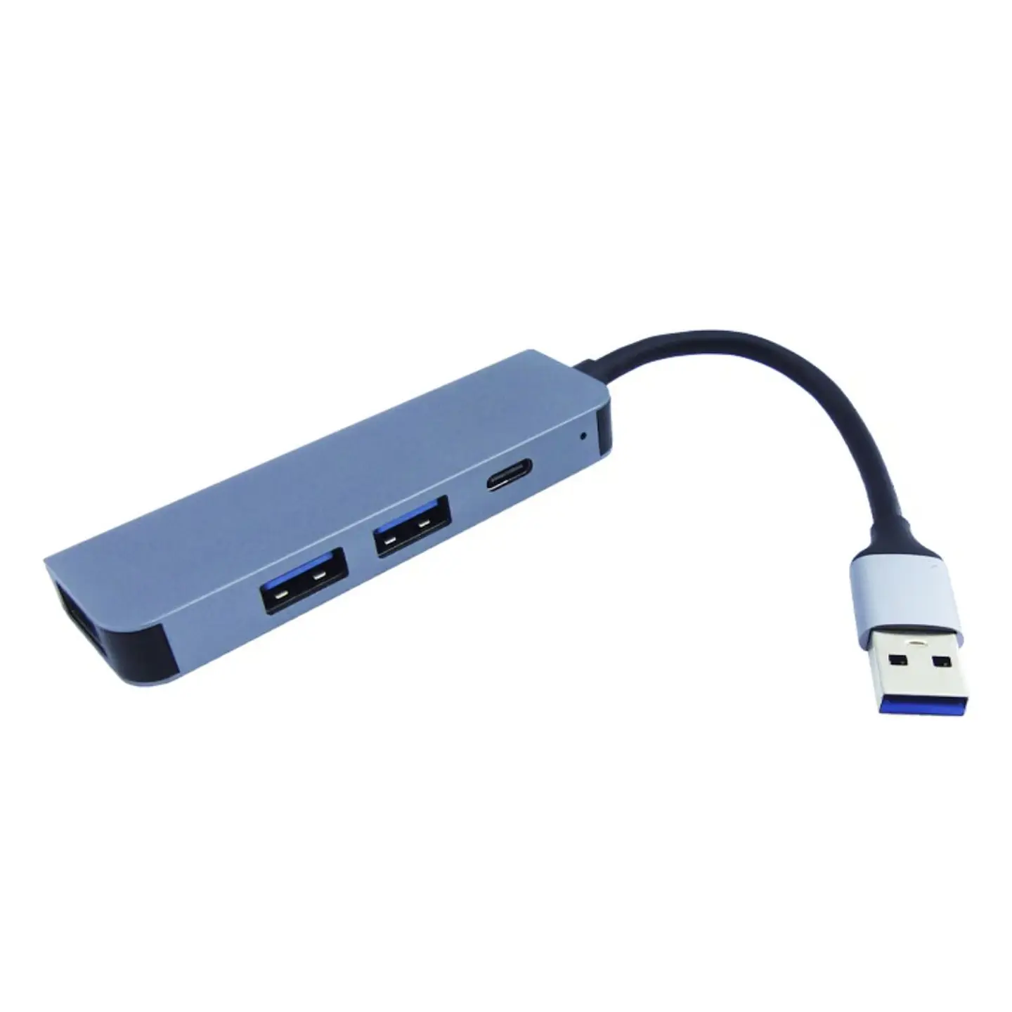 HUB 4 USB 3 Puertos 3.0 + PD Tipo C 1