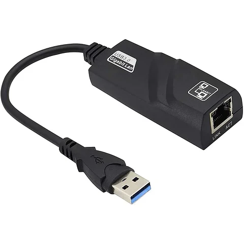 Adaptador De USB 3.0 A LAN RJ45 Cat6E