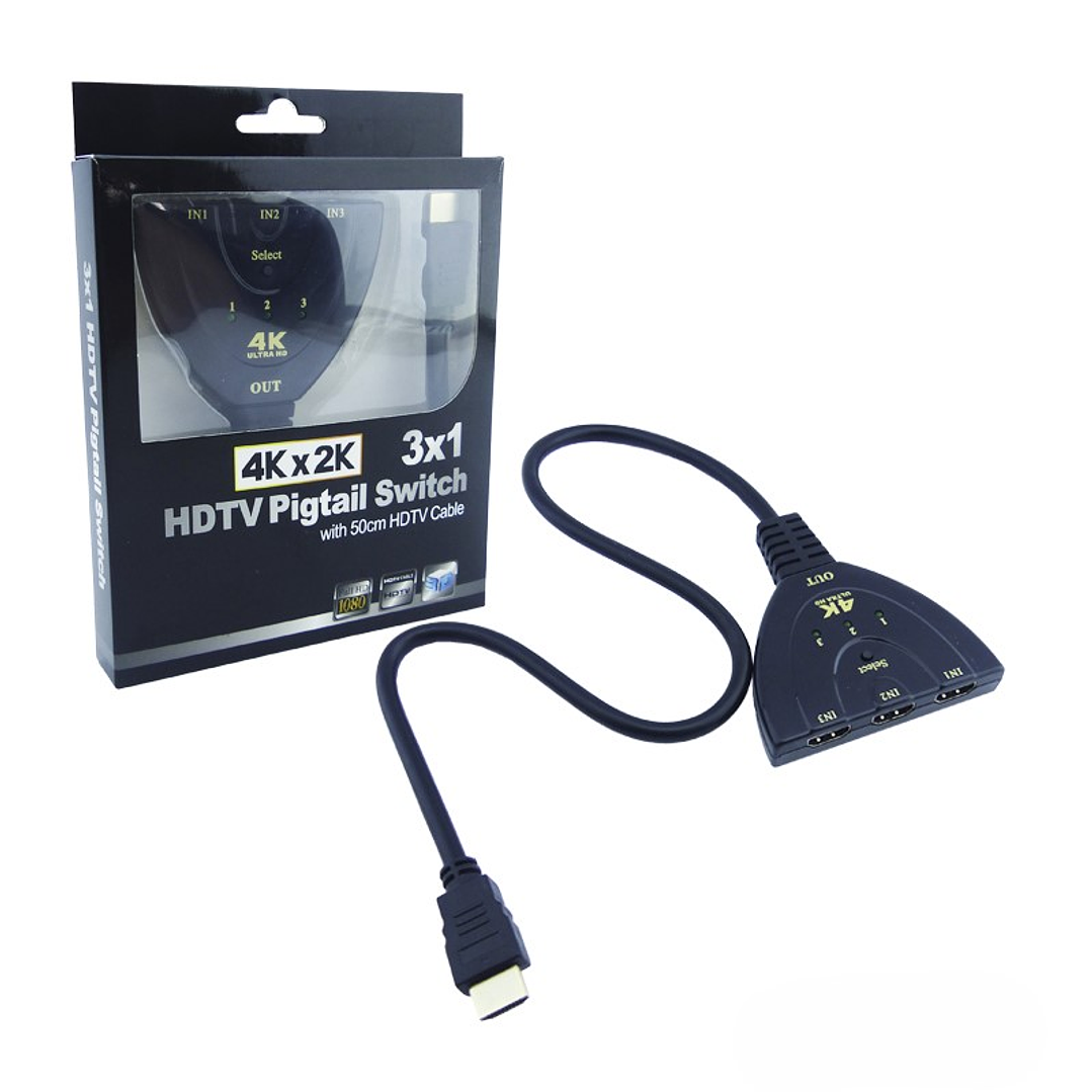 Switch Selector HDMI 1X3 4K x 2K 3