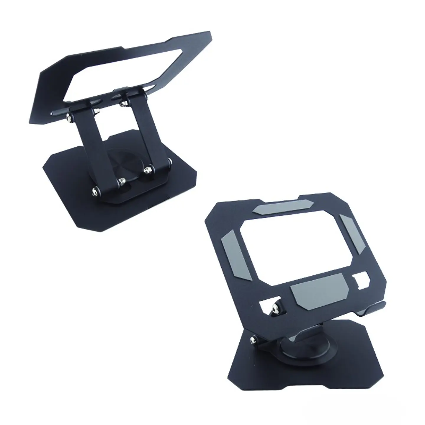Soporte Para Tablet de Sobre Mesa Metálico Base Giratoria 3
