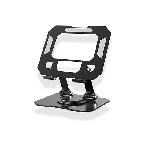 Soporte Para Tablet de Sobre Mesa Metálico Base Giratoria
