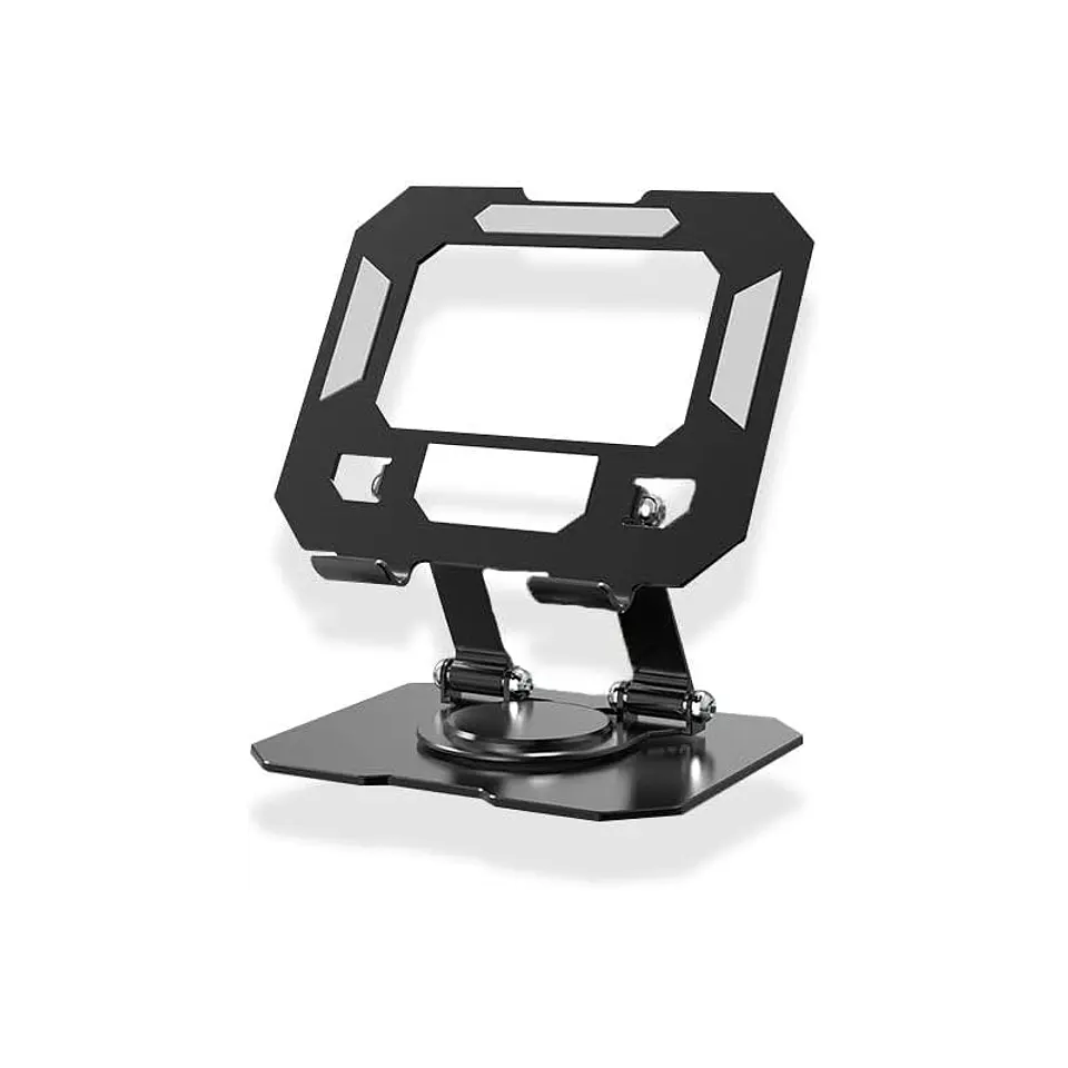 Soporte Para Tablet de Sobre Mesa Metálico Base Giratoria 1