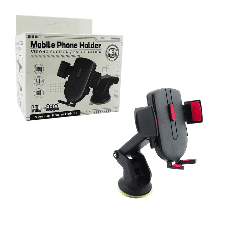 Soporte Celular para Vehículo con Ventosa y Brazo Extensible 5
