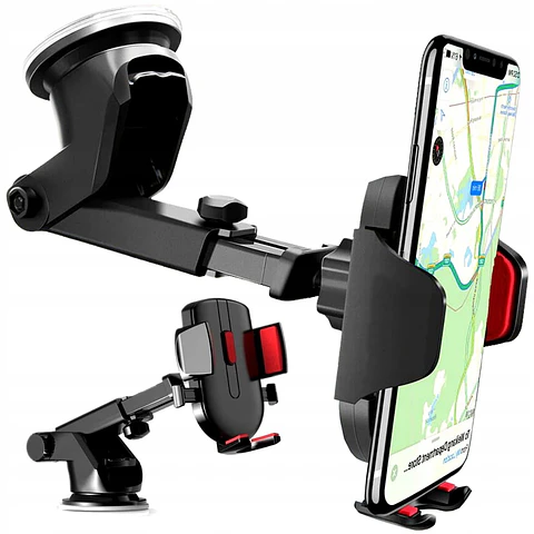 Soporte Celular para Vehículo con Ventosa y Brazo Extensible