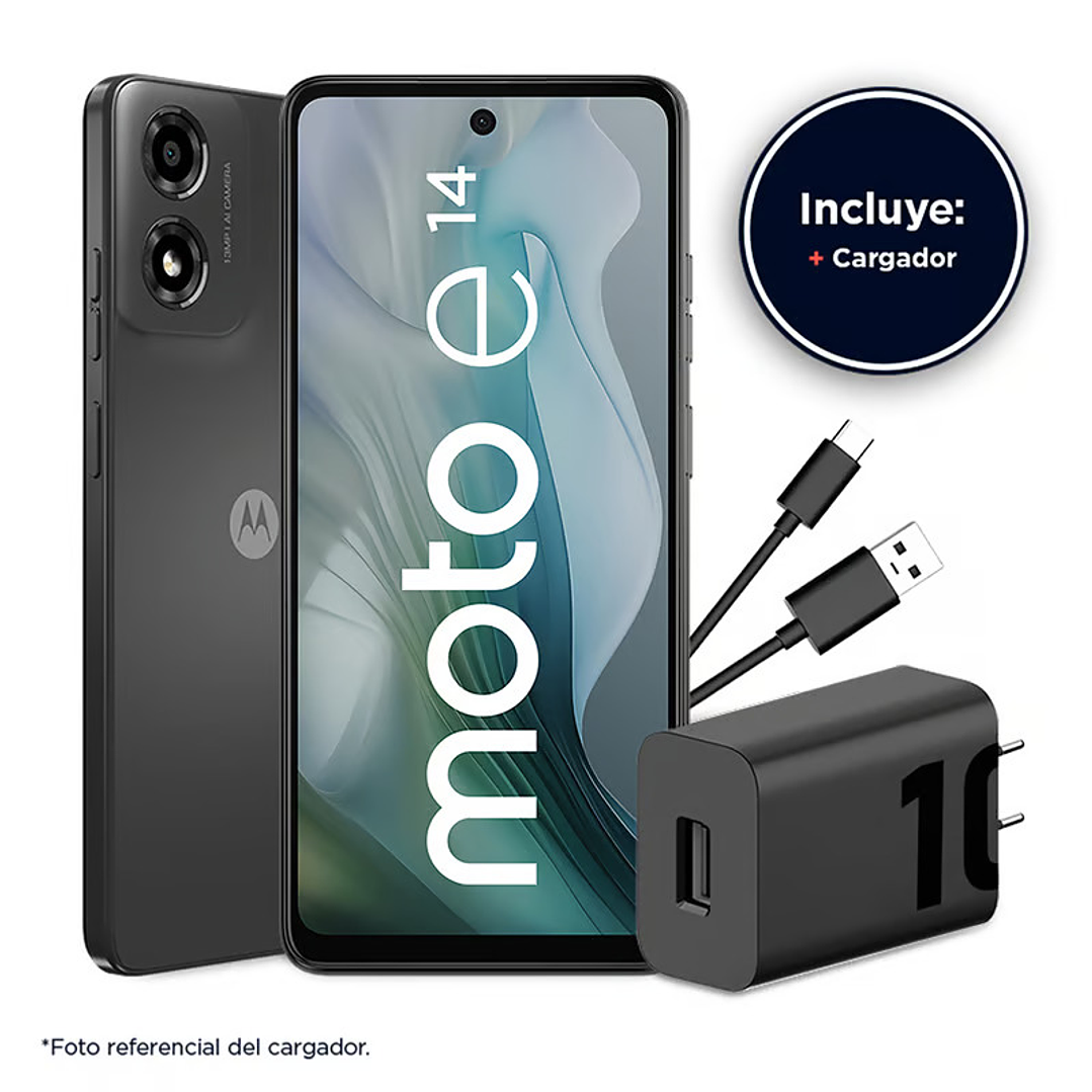 Motorola Moto E14 2+64Gb Gris 1