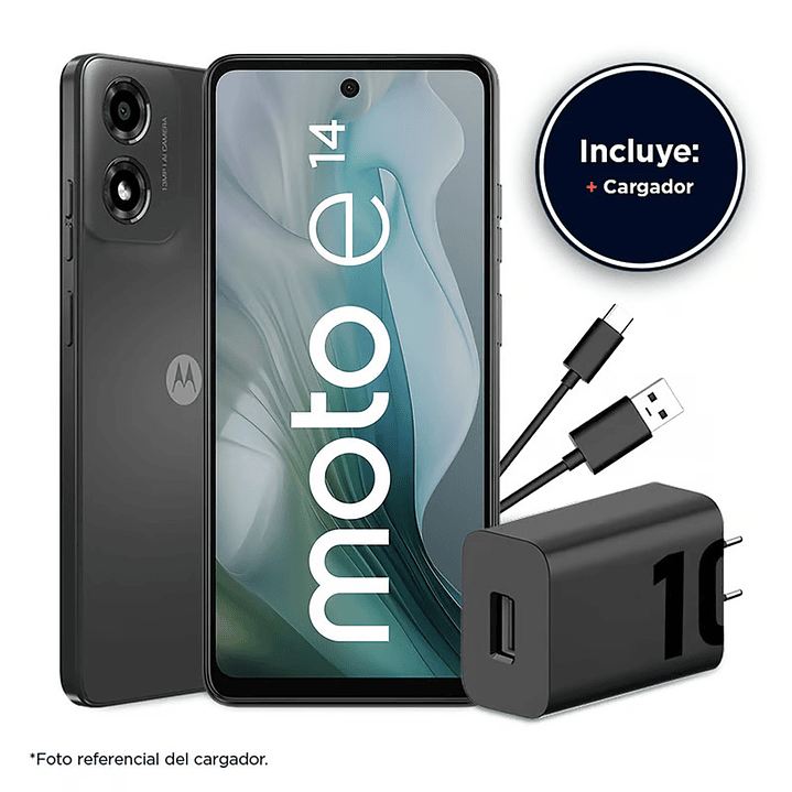Motorola Moto E14 2+64Gb Gris 1