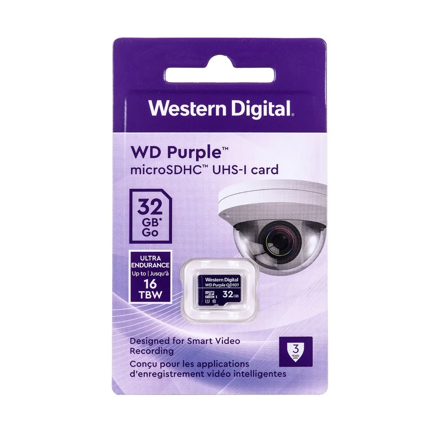 Tarjeta Micro SD 32g Western Digital WD Purple 3