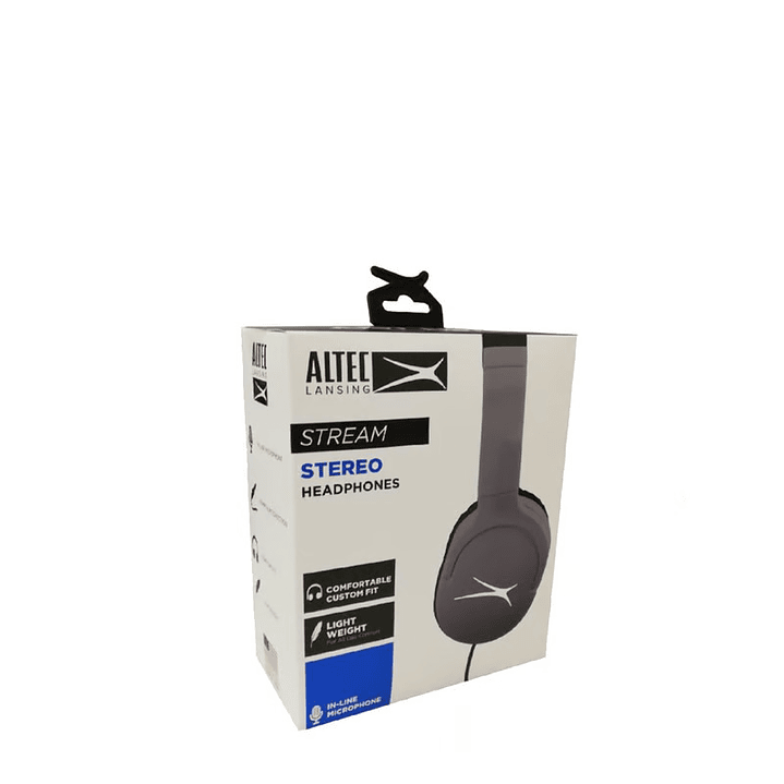 Audífonos Over-Ear con Cable 3.5mm + Mic Altec 4