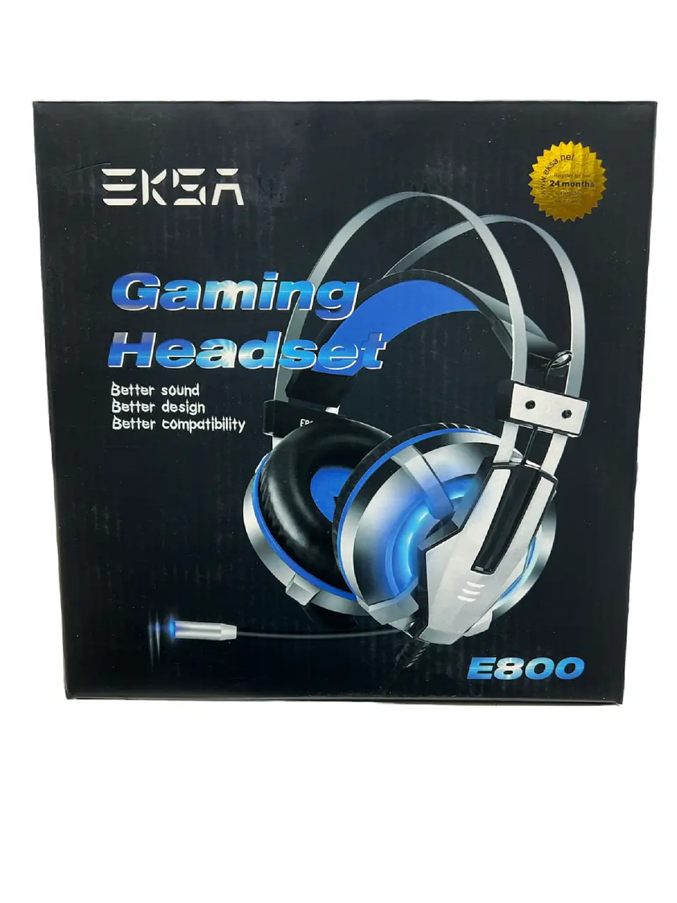 Audífonos Gamer Over-Ear Eksa E800 4