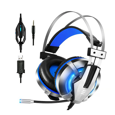 Audífonos Gamer Over-Ear Eksa E800