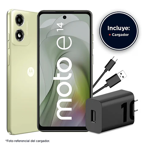 Celular Motorola Moto E14 2+64Gb Verde