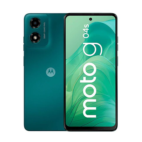Celular Motorola G04s 4Gb + 128Gb Verde Aurora