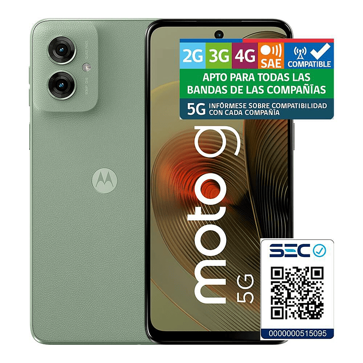Celular Motorola Moto G55 5G 8 + 256Gb Verde Oliva 2