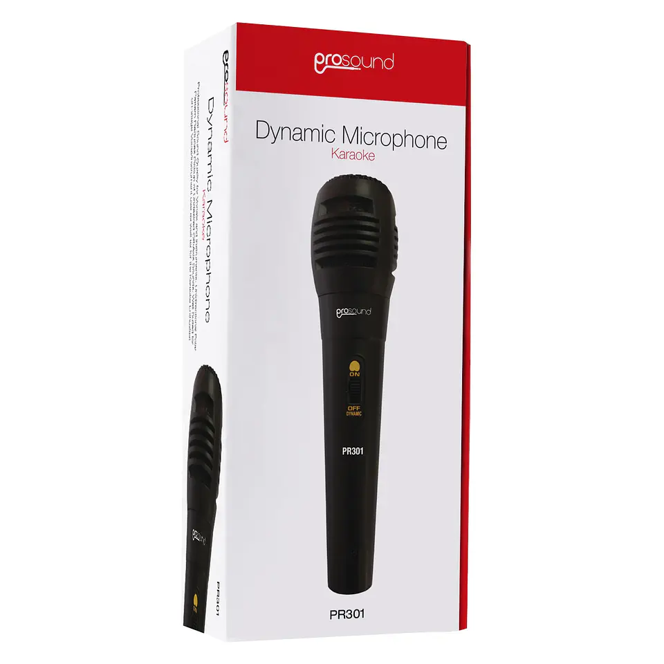 Micrófono Cableado Básico Karaoke Prosound PR301 4