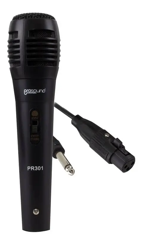 Micrófono Cableado Básico Karaoke Prosound PR301