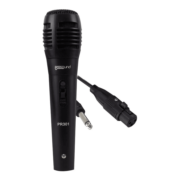 Micrófono Cableado Básico Karaoke Prosound PR301 2