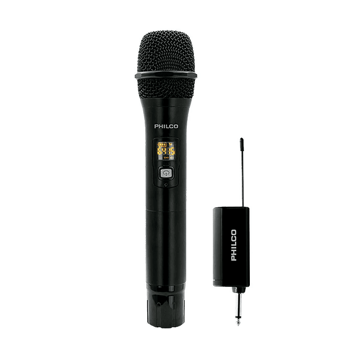 Micrófono inalámbrico Profesional UHF Philco WM311 1