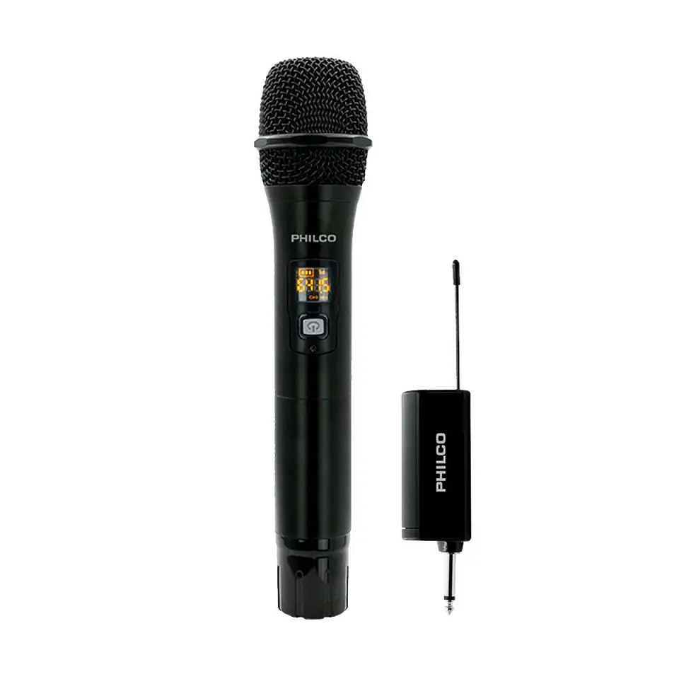 Micrófono inalámbrico Profesional UHF Philco WM311 1