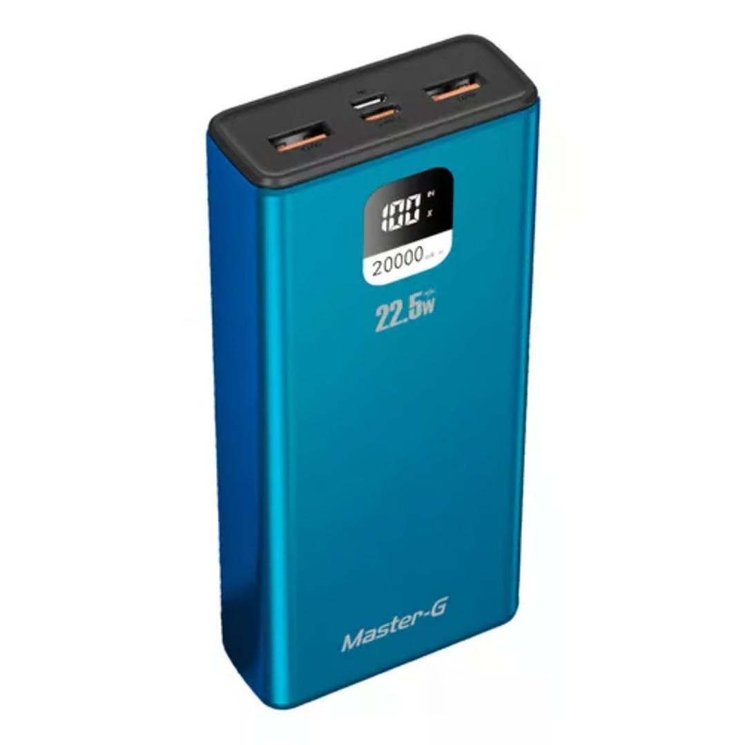 PowerBank 20.000 mAh Carga Rápida 22.5W PD Master G 1