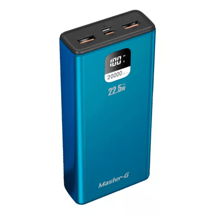 PowerBank 20.000 mAh Carga Rápida 22.5W PD Master G 1