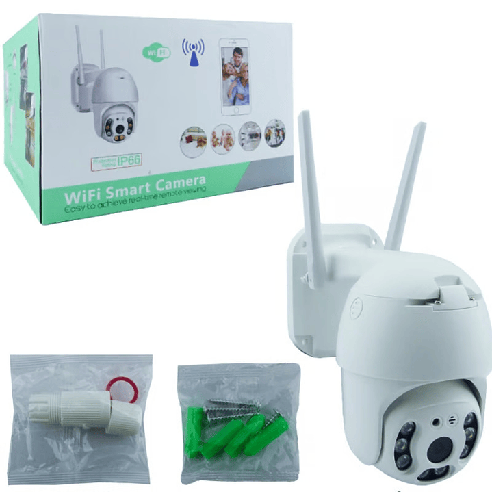 Cámara De Seguridad WIFI IP66 Exterior PTZ Full HD  3