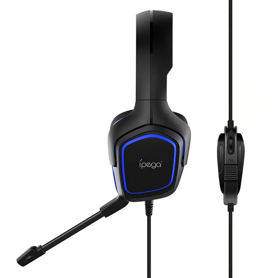 Audífonos Gamer Over-Ear Conector 3.5mm con Micrófono Ipega 4