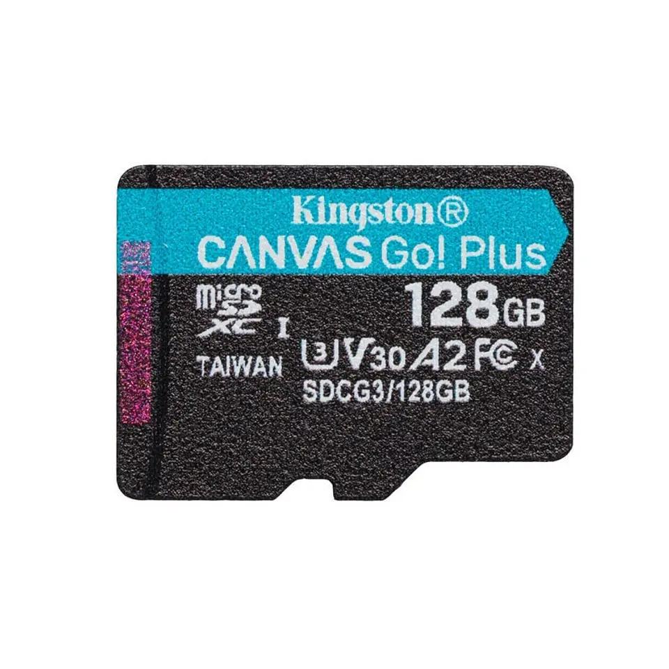 Memoria Micro SD 128g Kingston Canvas Go Plus 4K A2 2