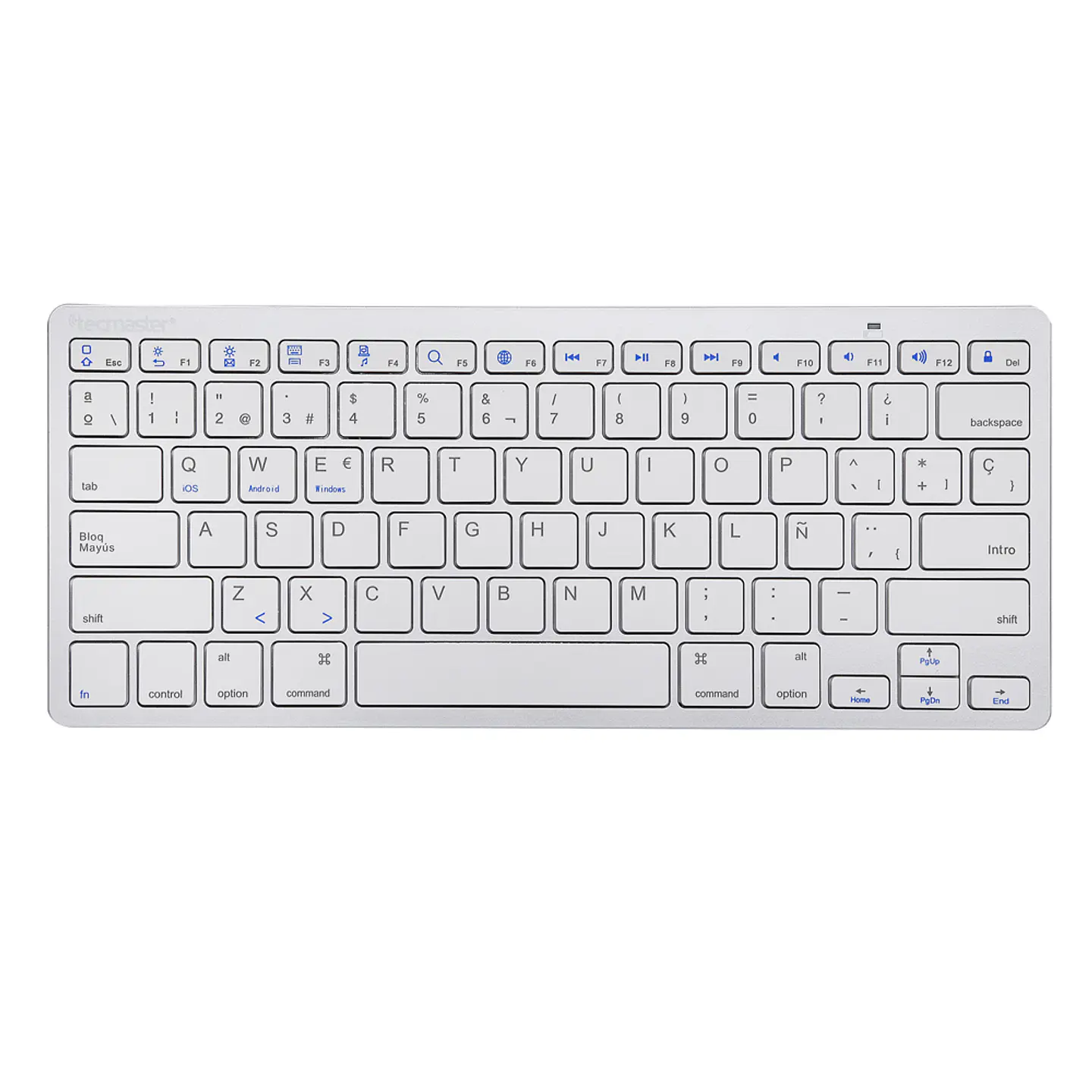 Mini Teclado Inalámbrico BT 5.0 a Pilas Tecmaster 2