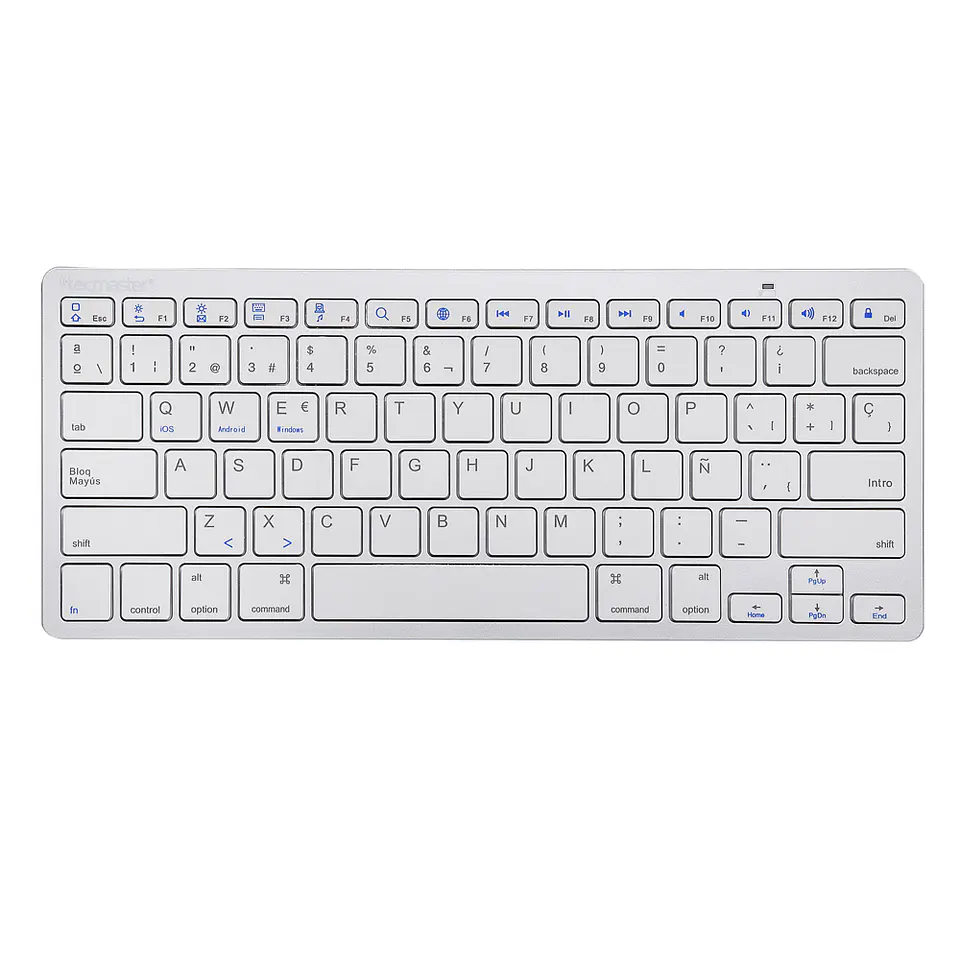 Mini Teclado Inalámbrico BT 5.0 a Pilas Tecmaster 2