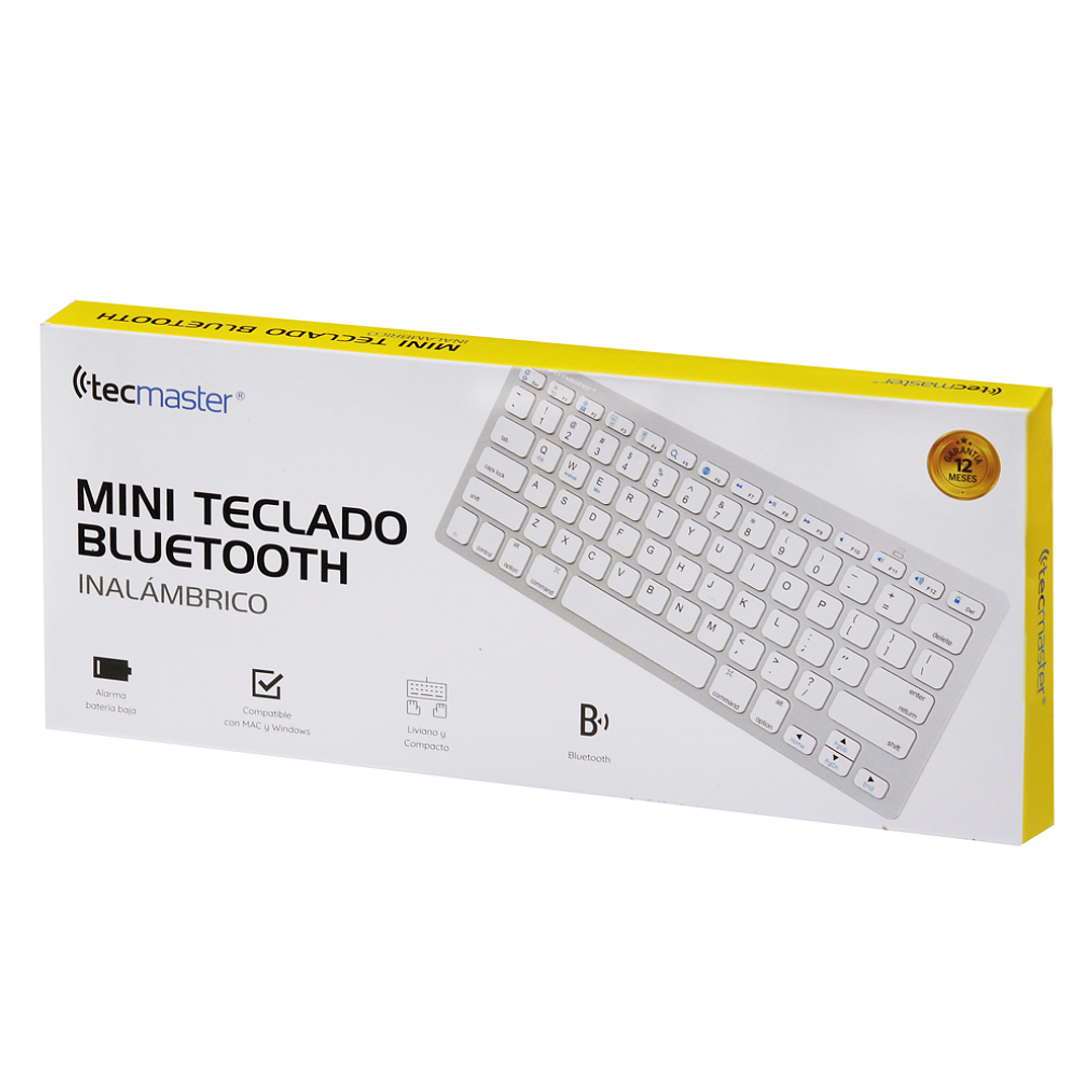 Mini Teclado Inalámbrico BT 5.0 a Pilas Tecmaster 3