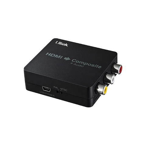 Conversor de Imagen de HDMI a RCA Full HD Ulink