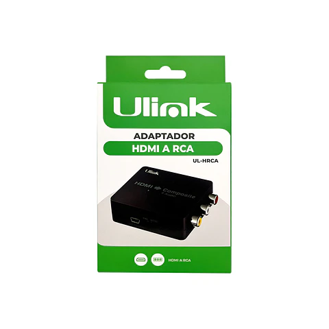 Conversor de Imagen de HDMI a RCA Full HD Ulink