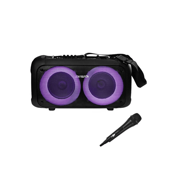 Parlante BT Portátil Karaoke Aiwa AWPOH35 3