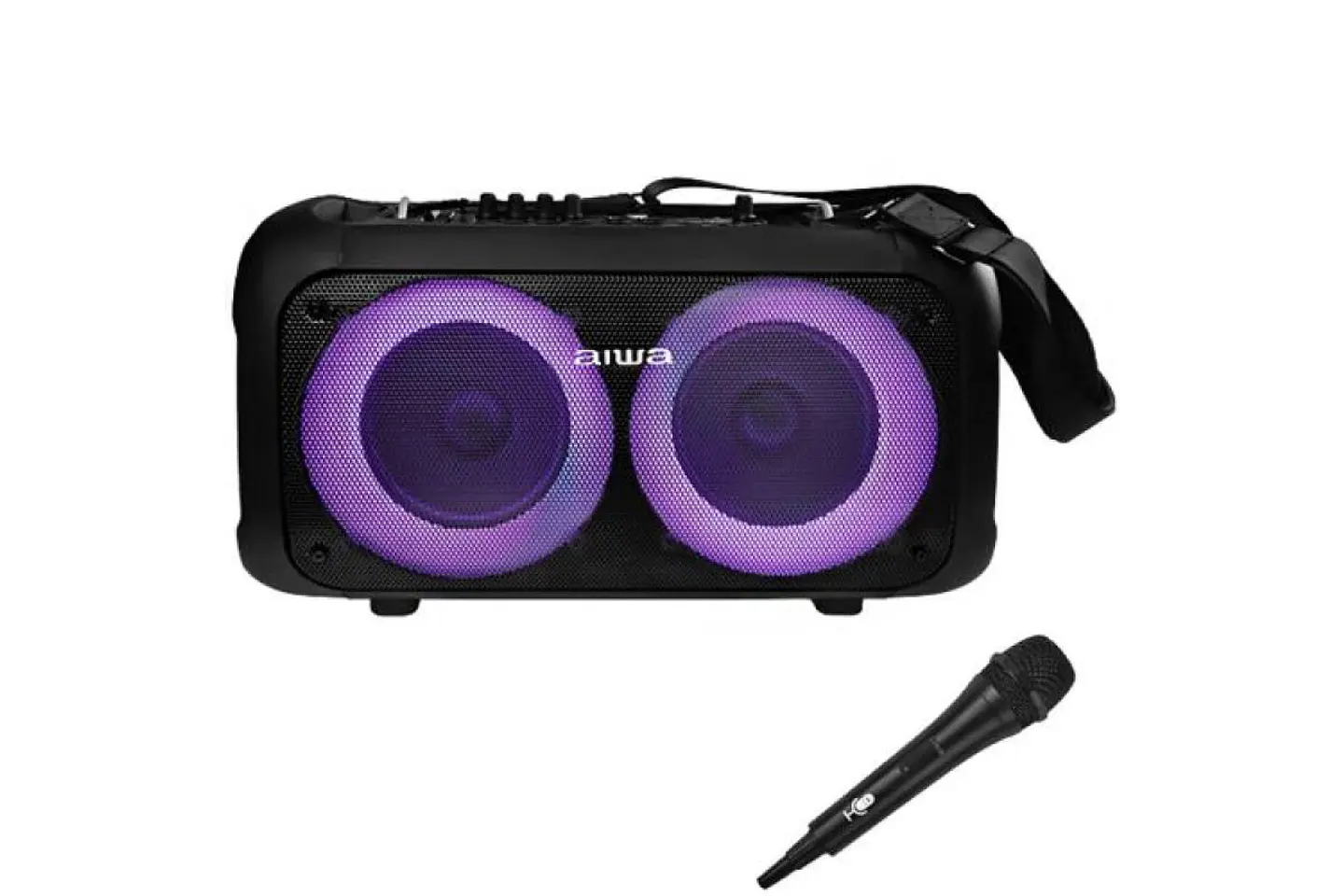 Parlante BT Portátil Karaoke Aiwa AWPOH35 3