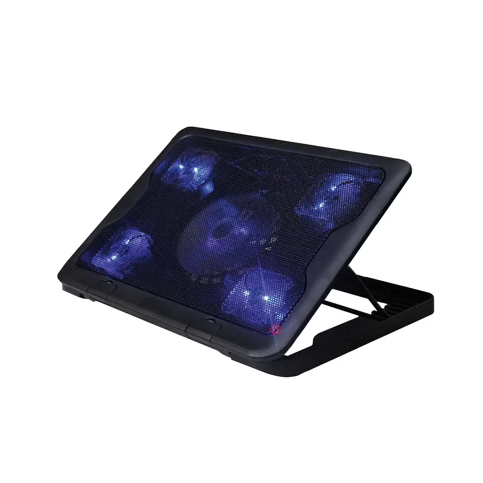 Base de Refrigeración para Notebooks 5 Ventiladores Reptilex 4
