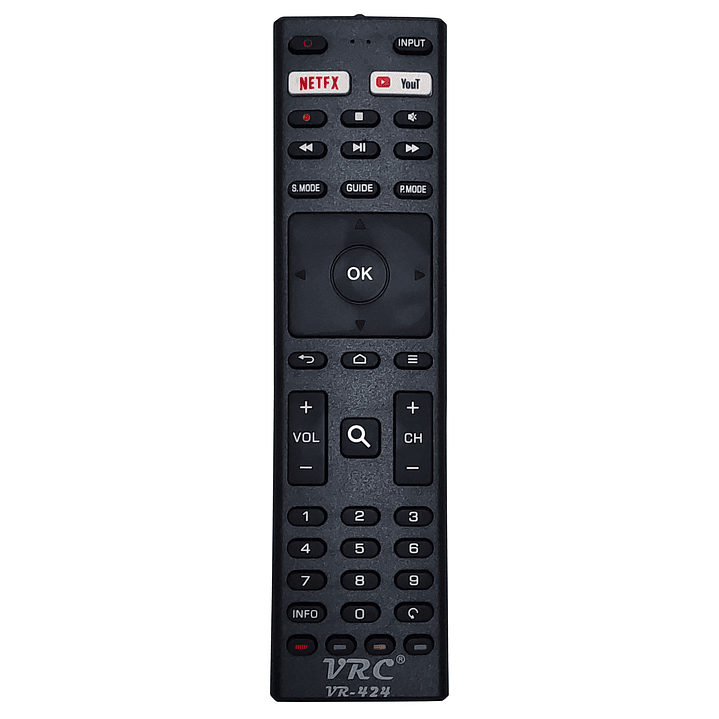 Control Remoto Directo para TV JVC Smart TV 1