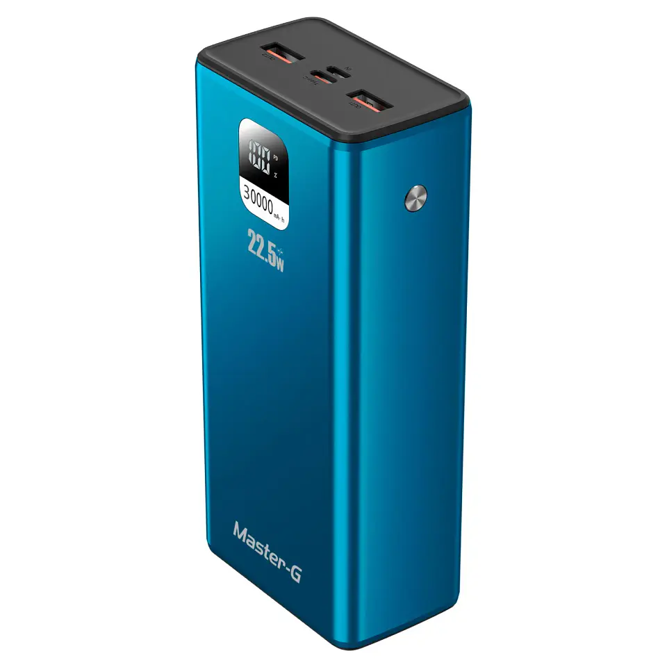 PowerBank 30.000 mAh Carga Rápida PD 22.5W Master G 1