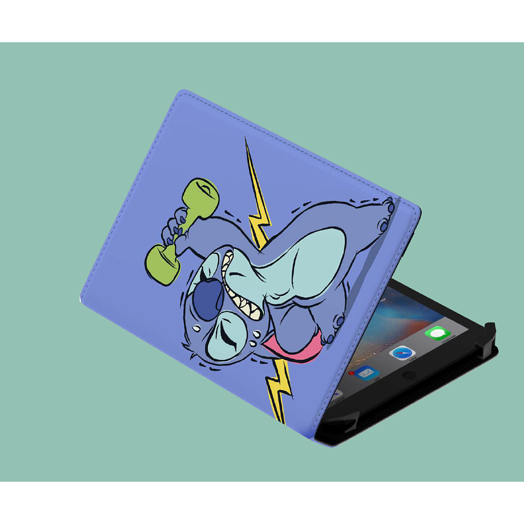 Funda de Tablet Universal Diseño de Stitch Desde 7 Hasta 12 Pulgadas  1