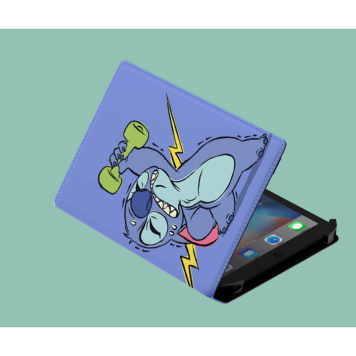 Funda de Tablet Universal Diseño de Stitch Desde 7 Hasta 12 Pulgadas  1