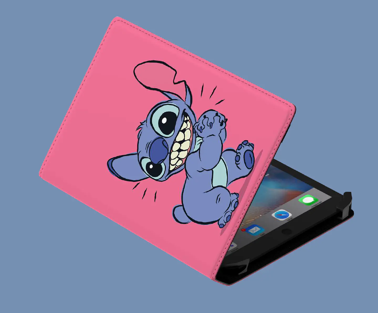 Funda de Tablet Universal Diseño de Stitch Desde 7 Hasta 12 Pulgadas  2