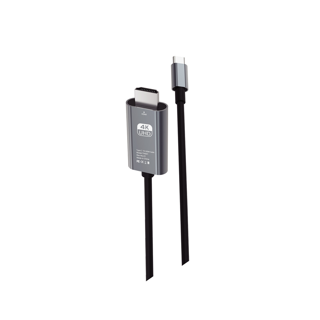 Cable Adaptador Tipo C a HDMI 2 Mtrs 4K 60Hz 1