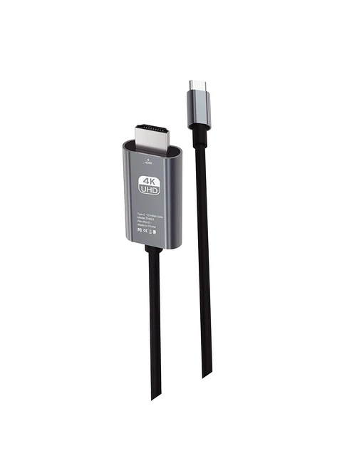 Cable Adaptador Tipo C a HDMI 2 Mtrs 4K 60Hz