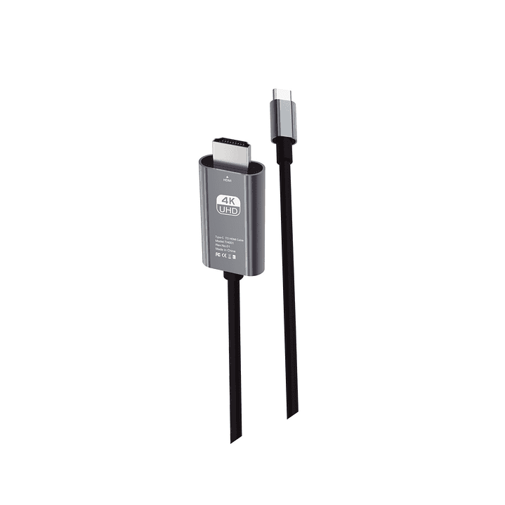 Cable Adaptador Tipo C a HDMI 2 Mtrs 4K 60Hz 1