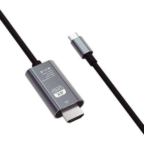 Cable Adaptador Tipo C a HDMI 2 Mtrs 4K 60Hz